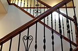 Design Wood Stairs Iron Balusters in Reno NV